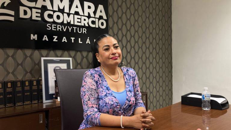 Francisca Cázares, presidenta de Canaco Mazatlán, invitó a las familias a disfrutar de la Expoferia Canaco Mazatlán 2025.