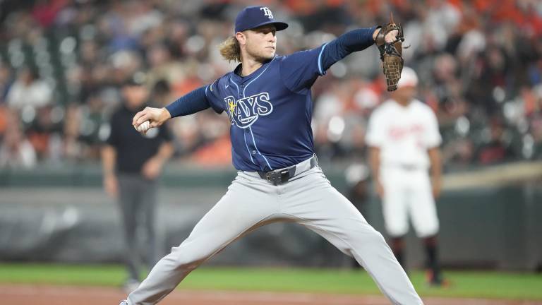 El derecho de 26 años llega desde Tampa Bay a cambio de cuatro prospectos y una selección del Balance Competitivo.