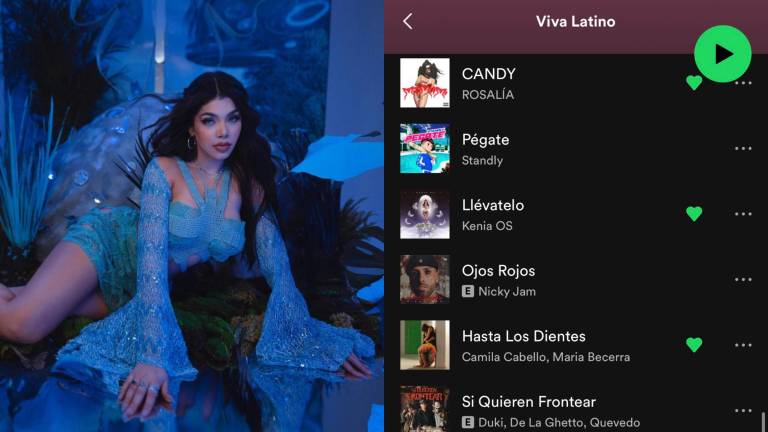 El tema ‘Llévatelo’ de Kenia Os es agregado a la playlist Viva Latino.