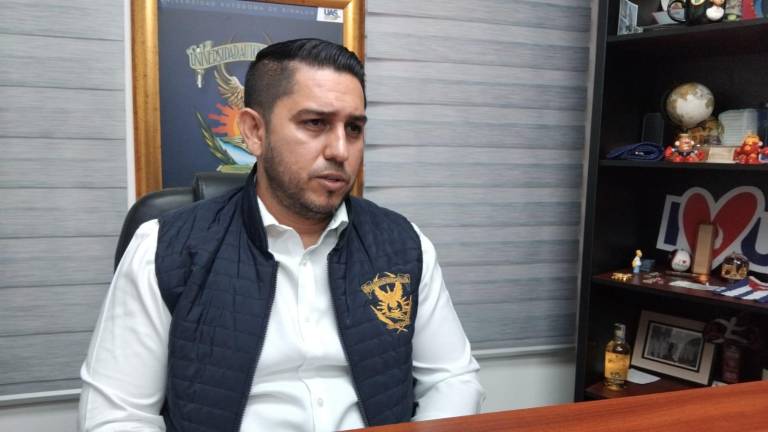 Vicerrector de la UAS en el Sur de Sinaloa, Manuel Iván Tostado Ramírez.