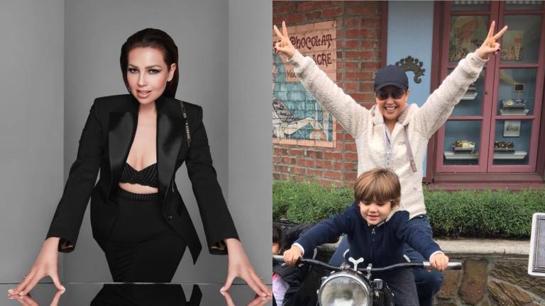 Thalía celebra el cumpleaños de su hijo en medio de la pérdida de su abuela.