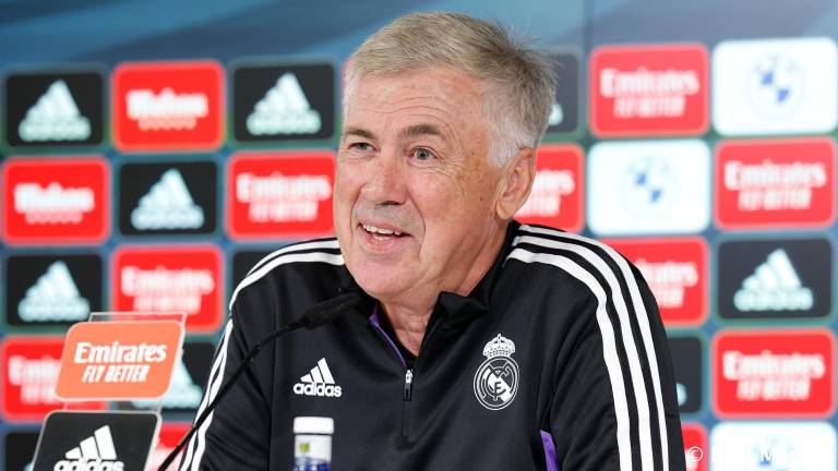 Carlo Ancelotti dice que el Real Madrid es la cima del futbol.