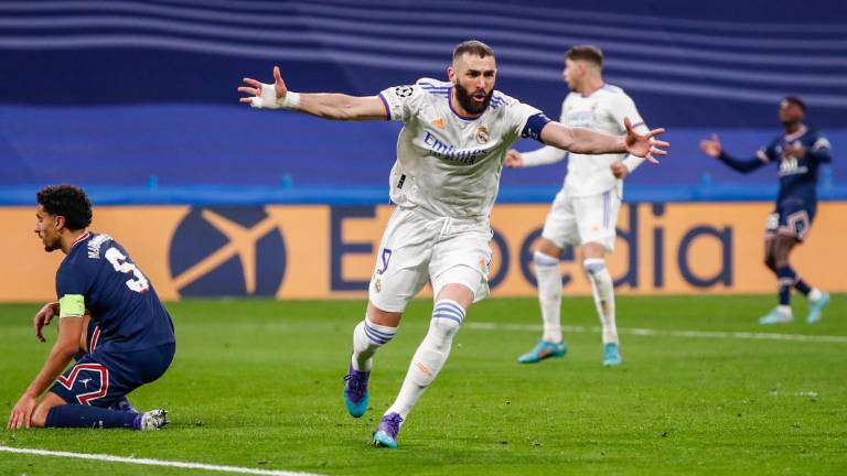 Karim Benzema será el gran ausente de los merengues este domingo.