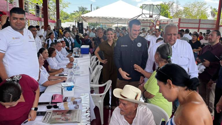 Feria de Paz organizada en la sindicatura de Villa Unión, al sur de Mazatlán.
