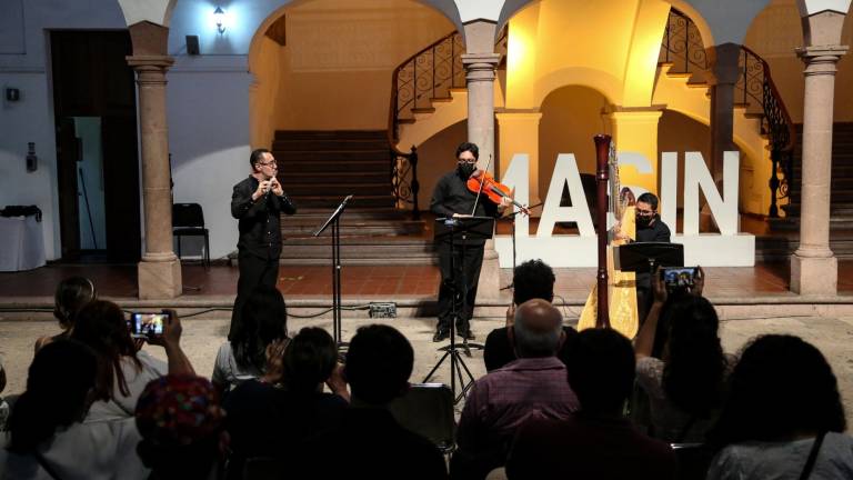 En el programa participaron Marco Antonio Castro en el arpa, Iván Ramírez Ahumada en la guitarra, Luis Fernández en la viola y Marco Krotzsch en la flauta