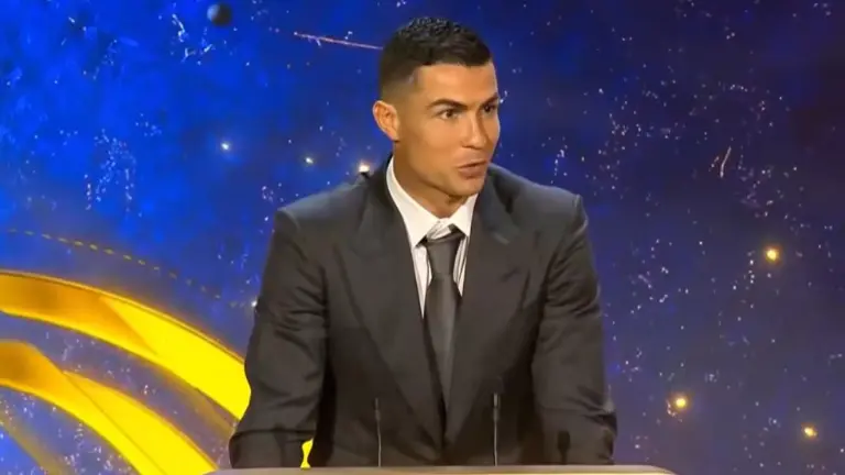 Cristiano Ronaldo, Mejor Jugador de Medio Oriente en los Globe Soccer Awards 2025.