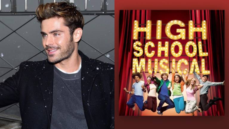 Zac Efron volvió a ‘East High’, escuela donde se grabó ‘High School Musical’
