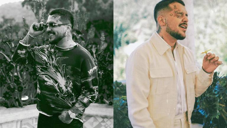 En Bolivia le arrojan hielos a Christian Nodal en concierto.