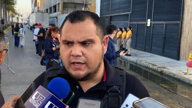 El Secretario de Seguridad Pública Municipal, Jaime Othoniel Barrón, señaló que autoridades municipales y federales mantienen presencia en Mazatlán.