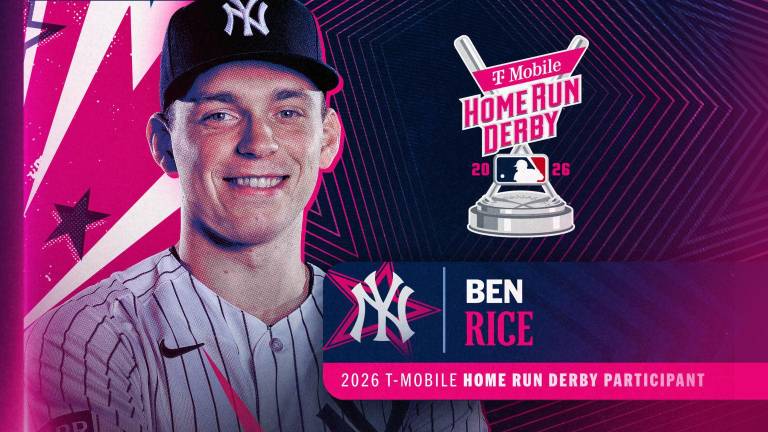 Ben Rice buscará brillar en el Derby de Jonrones T-Mobile del Juego de Estrellas.