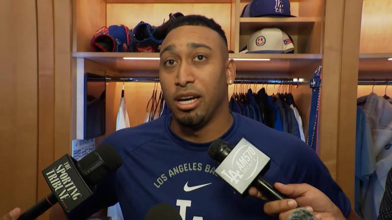 Edwin Díaz se sinceró al admitir que no ha hecho el trabajo para el que fue contratado por los Dodgers.