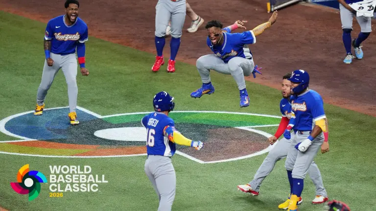 Venezuela elimina a Japón y avanza a semifinales del Clásico Mundial de Beisbol 2026.
