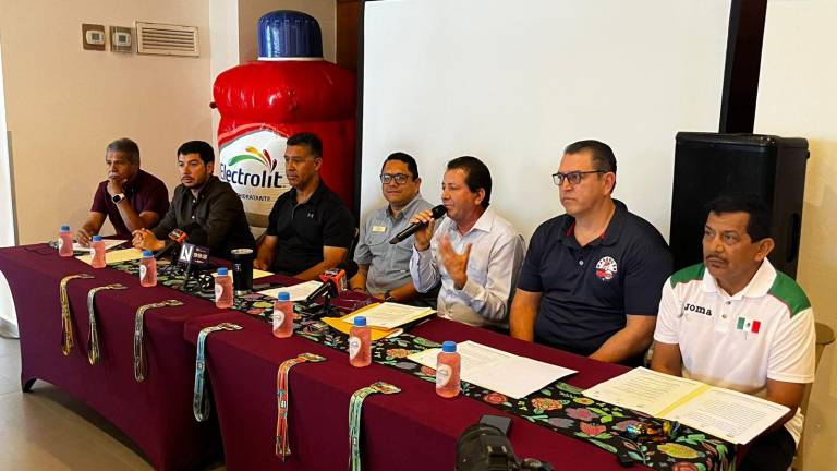 Melesio Angulo dio a conocer los pormenores de los eventos atléticos del próximo fin de semana en Mazatlán.