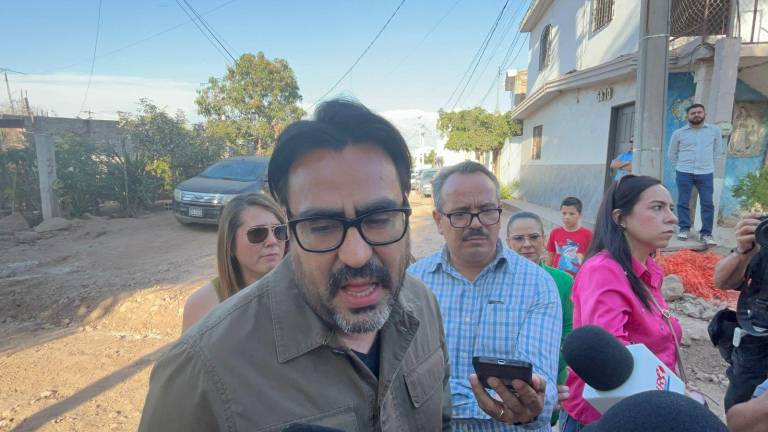 Gámez Mendívil explicó que personal militar acudió a la zona para realizar recorridos y verificar la situación.