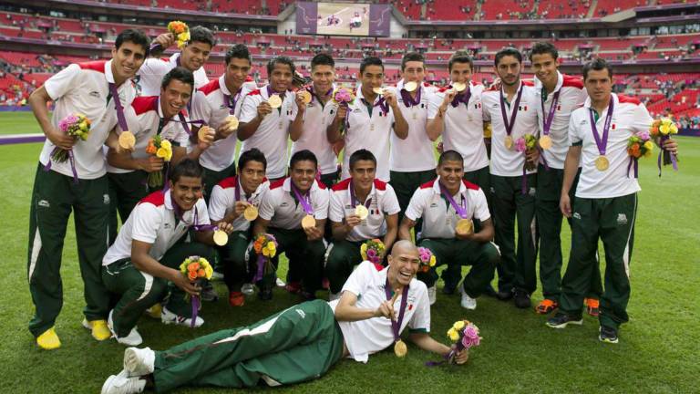 La Selección Mexicana y su histórica medalla de oro.