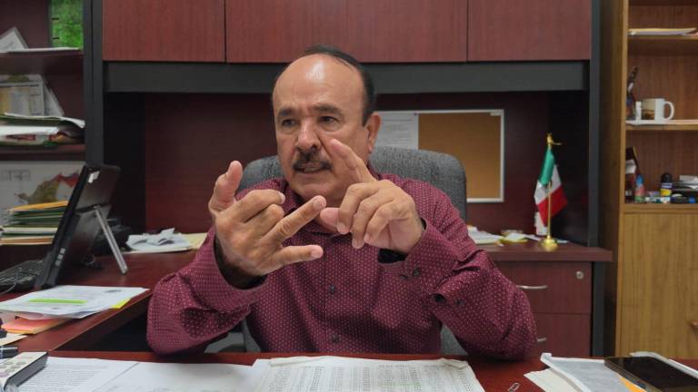 Juan de Dios Mendoza López, delegado de Vialidad y Transporte en Mazatlán.