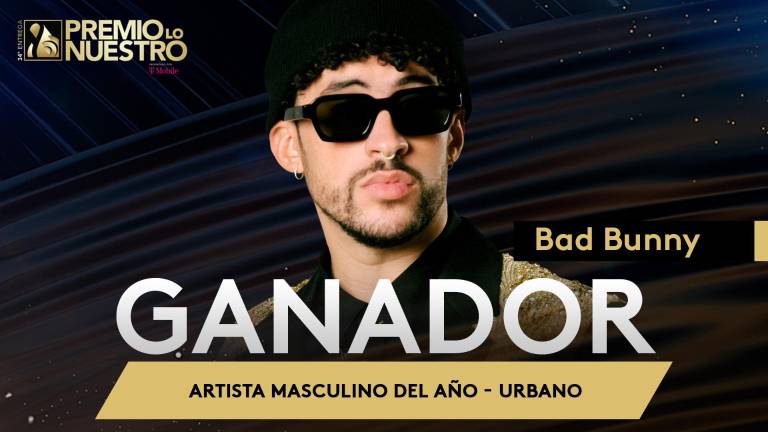 Bad Bunny se lleva seis premios, pero lamentablemente no pudo estar en el evento debido a sus compromisos.