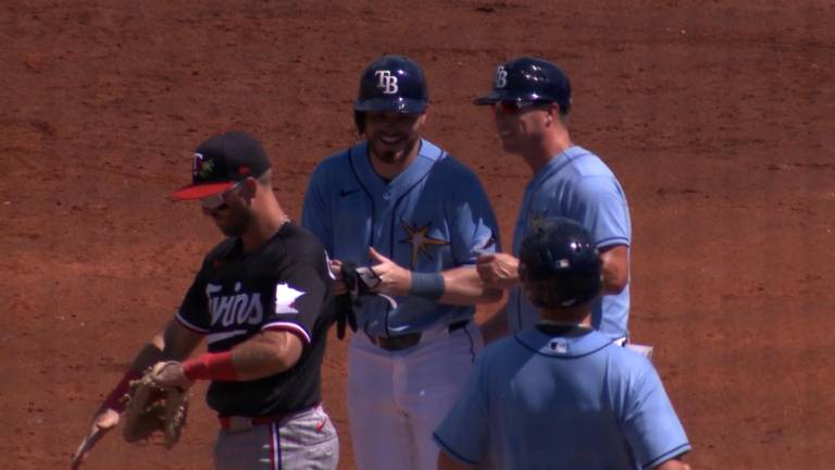 Gavin Lux entró a la lista de inhabilitado con Tampa Bay.