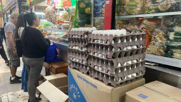 Las cremerías venden la cartera de huevos en 110 o 120 pesos, mientras que la caja grande llega a costar hasta 130 o 140 pesos.