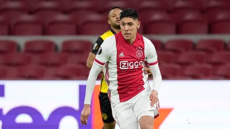 Edson Álvarez ya es pieza importante en accionar del Ajax.