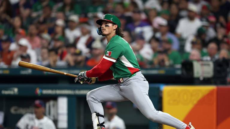 Jarren Durán ha brillado a la ofensiva por México, para quienes ha conectado tres jonrones en el Clásico Mundial 2026.