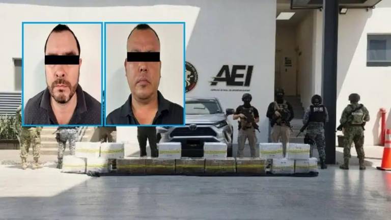 Dos sinaloenses fueron vinculados a proceso en Nuevo León tras haber sido detenidos con drogas, dinero y armas.