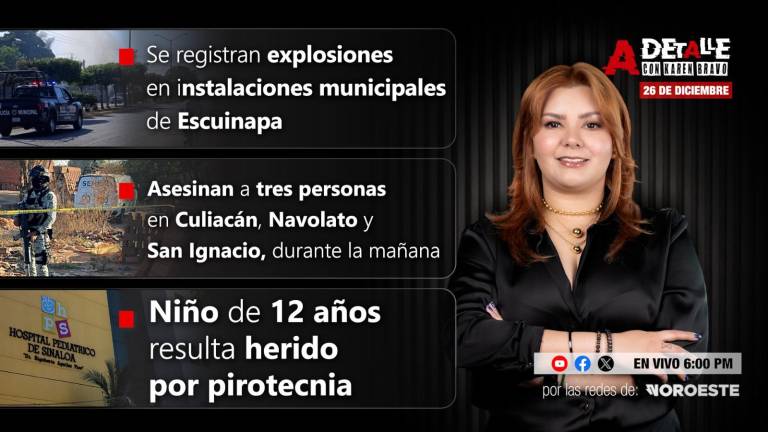 Ponte al día con las noticias que importan en Sinaloa.