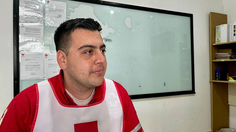 Gabriel Moreno, coordinador de Socorros de Cruz Roja.