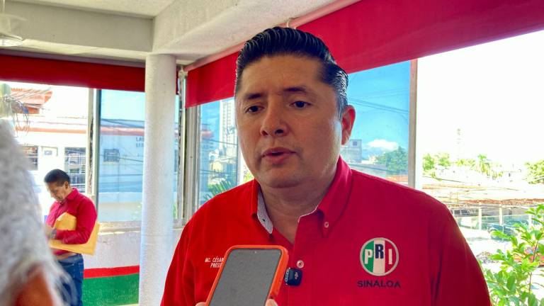 César Emiliano Gerardo Lugo, presidente del PRI en Sinaloa.