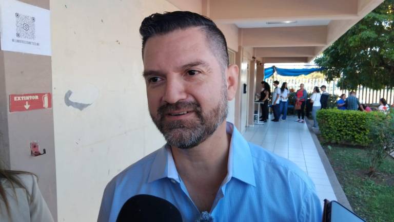 Johann Abitia Collazo, director regional del Colegio de Bachillerato de la Unidad Regional Sur de la UAS.