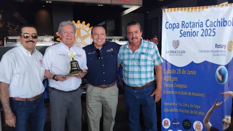Florencio Osuna, Juan Llausás, Héctor Gallardo y Miguel Ángel López.
