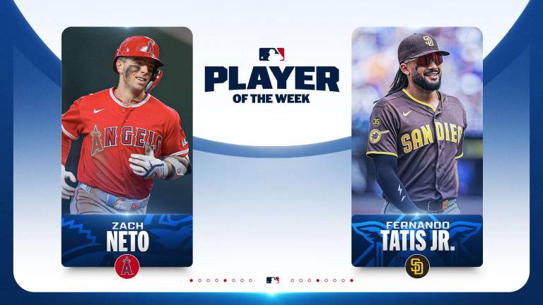 Zach Neto y Fernando Tatis Jr. acaparon los titulares durante la semana.