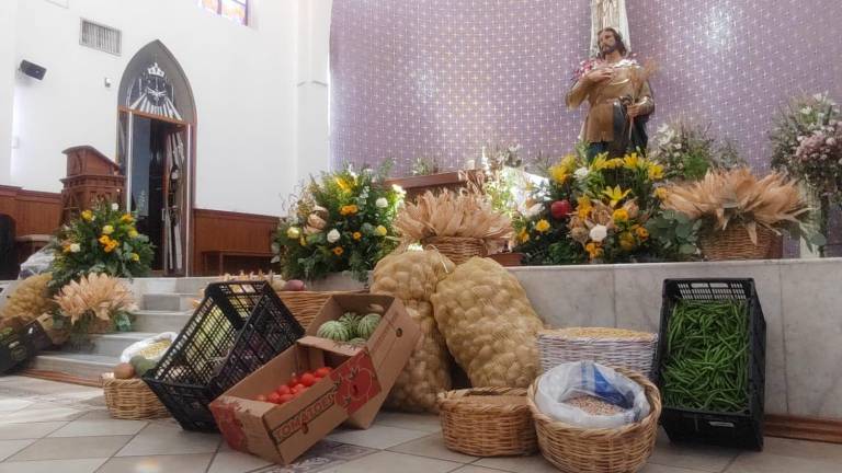 En la celebración se pidió al santo patrono por el fin de la sequía, buenas lluvias y un ciclo agrícola de abundancia para el Valle del Fuerte.
