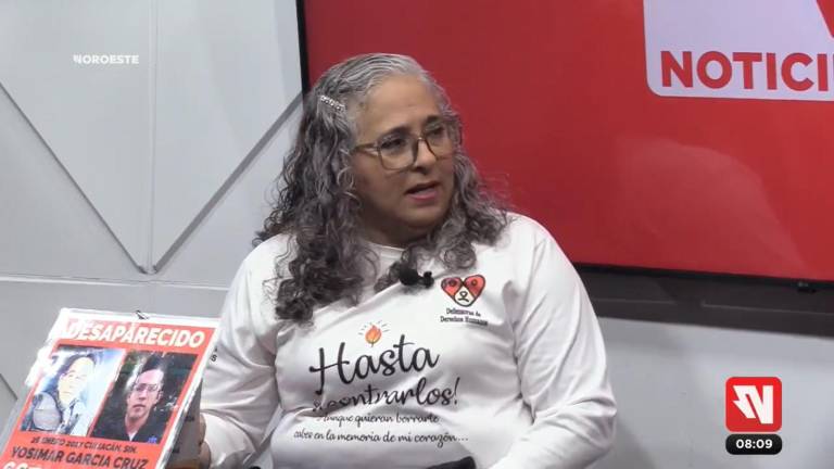 María Isabel Cruz, del colectivo Sabuesos Guerreras, señala que el Centro de Resguardo en Culiacán es un “elefante blanco”.
