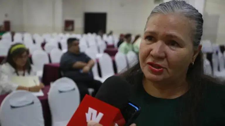 Martha Alicia Torres Reyes, comisionada de la Comisión Estatal de Acciones de Sinaloa.