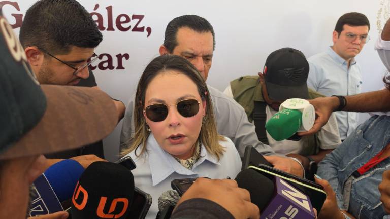 La Gobernadora de Sinaloa Yeraldine Bonilla Valverde deseó buena suerte a quienes aspiran a una candidatura.