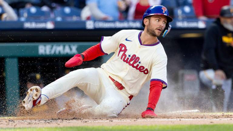 Trea Turner está listo para volver a la actividad con los Filis de Filadelfia.