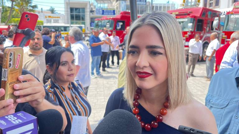 La Alcaldesa Estrella Palacios indicó que continúan con la rehabilitación de la fachada del Palacio Municipal.