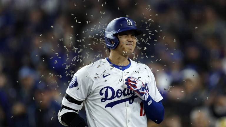 Primer jonrón de Ohtani como Dodger.