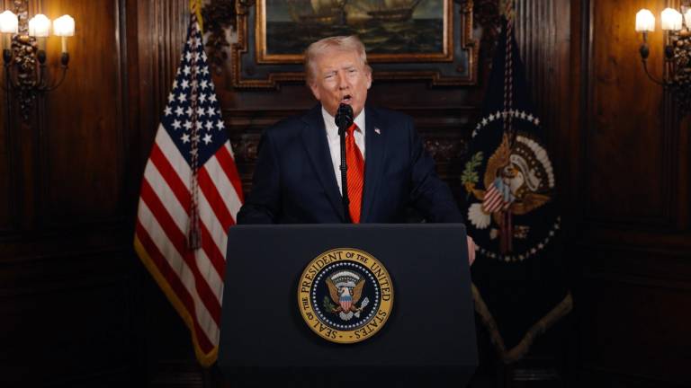 Trump aseguró que ha avanzado en detener las drogas procedentes de Venezuela.