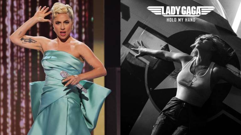 Lady Gaga anuncia el tema ‘Hold my hand’ de la cinta ‘Top Gun: Maverick’.