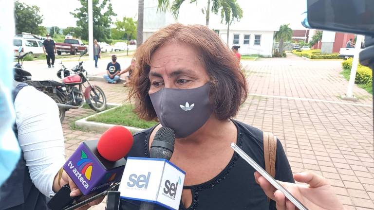 Beatriz González, madre del paciente.