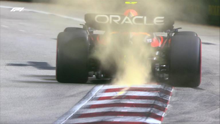 Checo y Verstappen saldrán fuera del top 10 en Singapur
