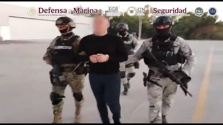 El Güerito”, presunto operador de “Los Chapitos”, fue detenido en un operativo en Culiacán.