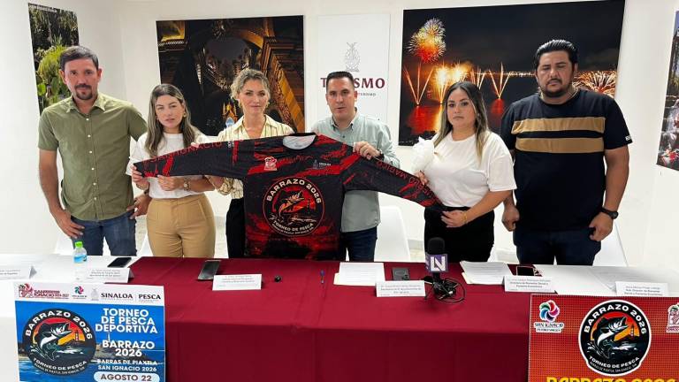 Autoridades se alistan para recibir a pescadores y visitantes durante el Torneo de Pesca “Barrazo 2026”.