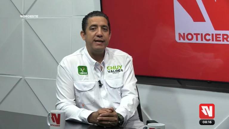 Jesús Valdés Palazuelos, candidato al Senado por el Partido Verde, fue entrevistado en Noticiero Noroeste.