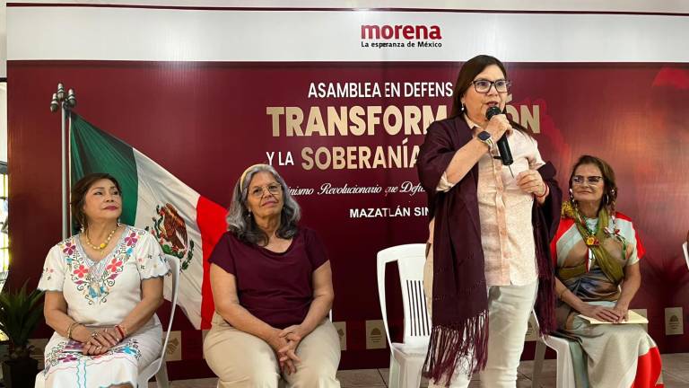 Imelda Castro lamentó la situación por la que está pasando actualmente Mazatlán.