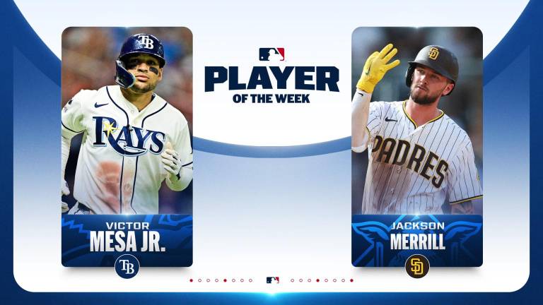 Víctor Mesa Jr. y Jackson Merrill brillaron con luz propia en el terreno de juego.