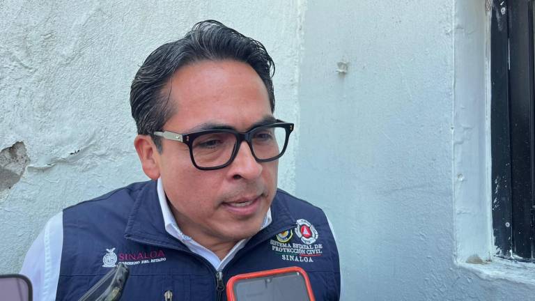 Aurelio Roy Navarrete Cuevas, director del Instituto Estatal de Protección Civil de Sinaloa.
