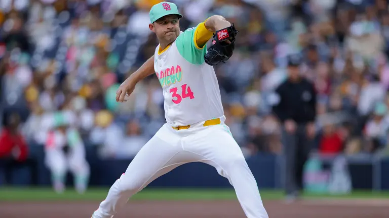 Michael King podría emigrar a la Liga Americana para 2026.